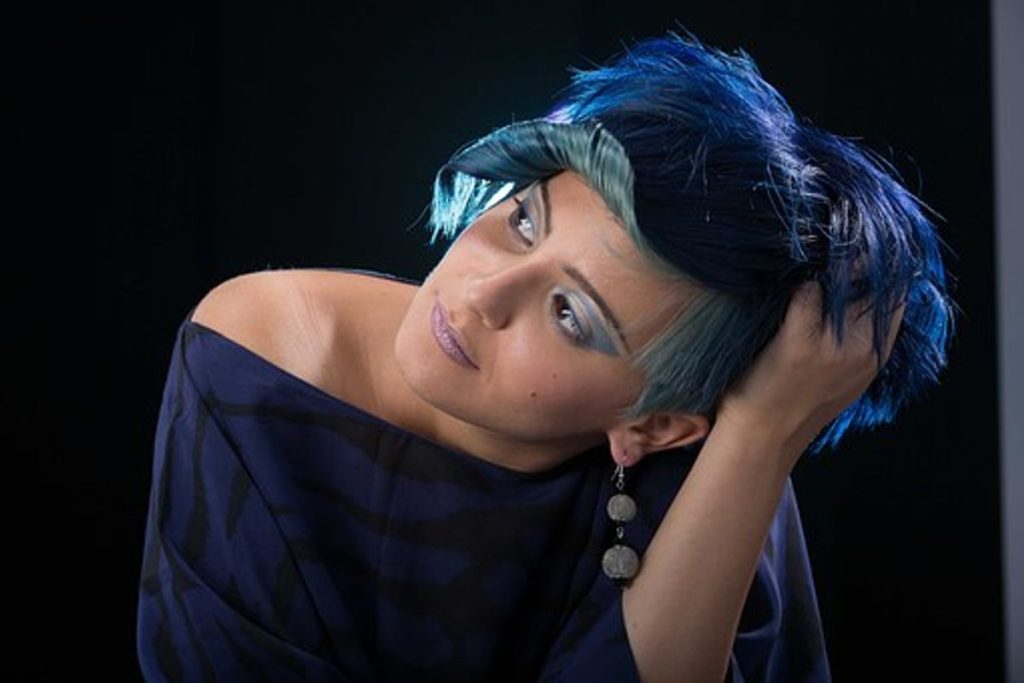 Create A Permanent Blue Hair Dye
