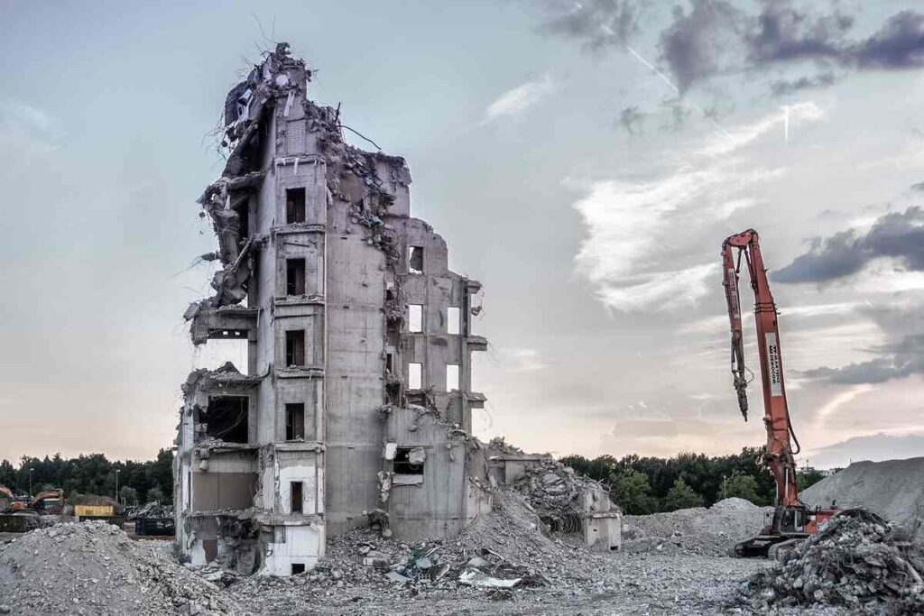 Safety Measures for Controlled Burn Demolition