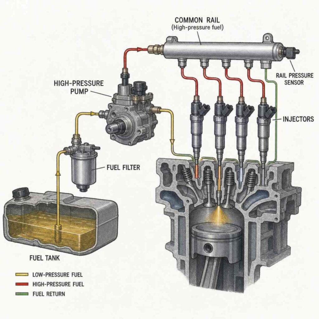 Consequences of Petrol in Diesel Engines 1 Petrol in Diesel engine