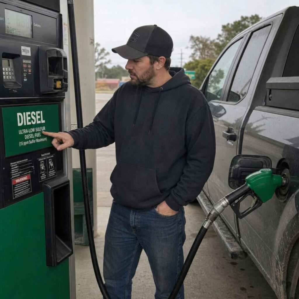 Petrol in Diesel engine